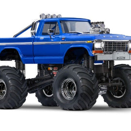 Traxxas 1/18 Ford Ranger F-150 4x4 Monster Truck TRX4MT RTR, Blue