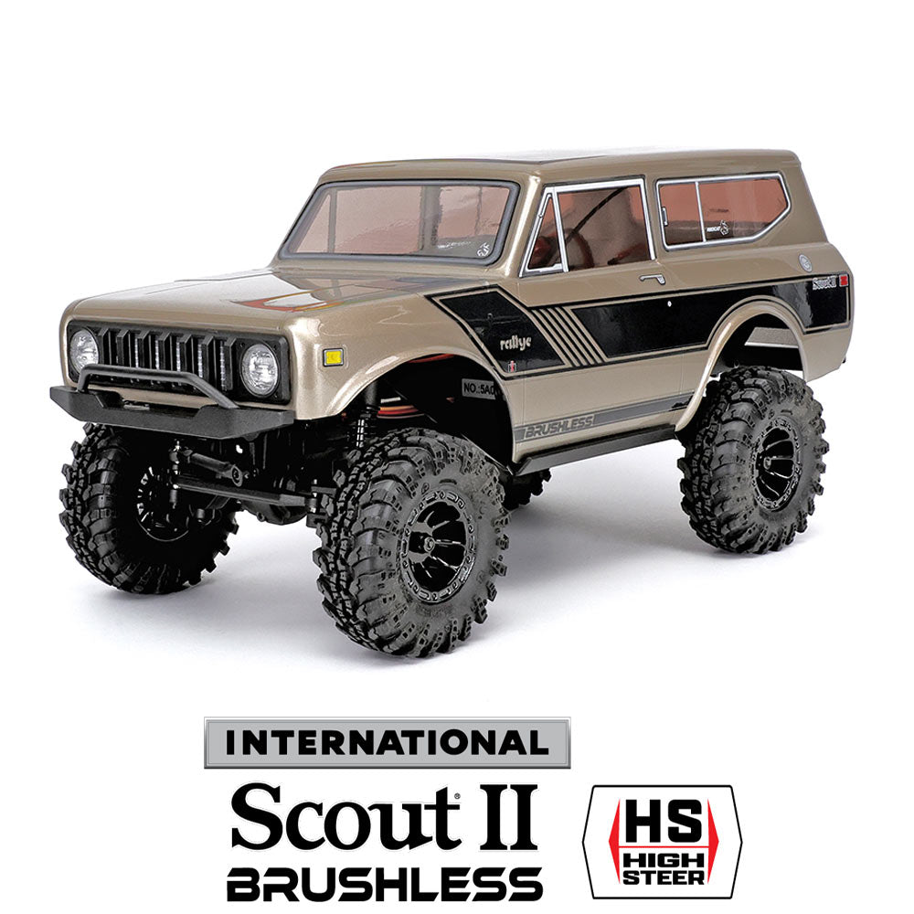 KUSTOM KULTURE 18:アスカ・ラングレー Redcat Ascent-18 International Scout II (GOLD DUST) Brushless