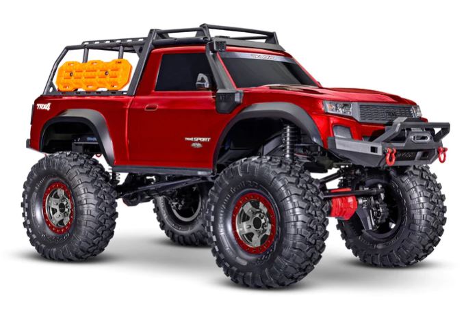 Traxxas TRX-4 レッド ラジコンカー 本体 Traxxas TRX-4 Sport 4WD 4x4 High Trail Truck (Red) – Key City Hobby