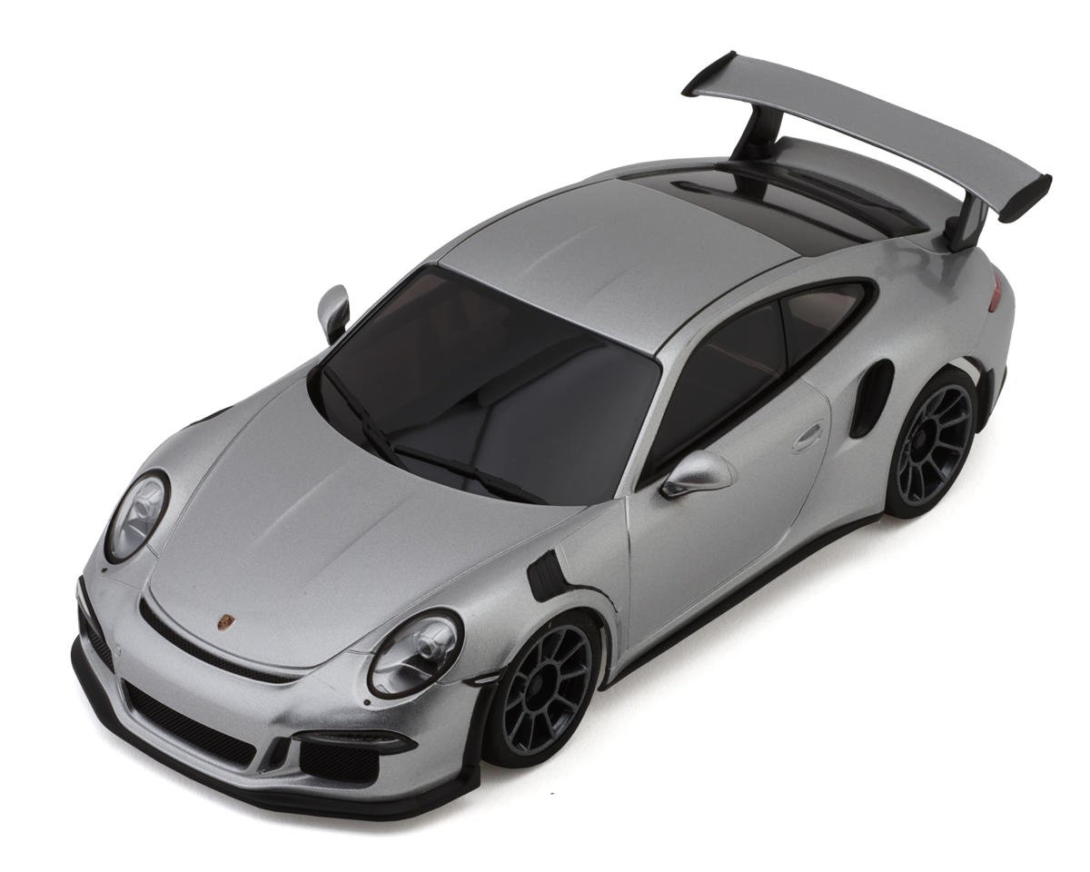 Kyosho Mini-Z MR-04N-RM Porsche 911 GT3 RS Painted Body (Silver Kyosho Mini-Z MR-04N-RM Porsche 911 GT3 RS Painted Body (Silver