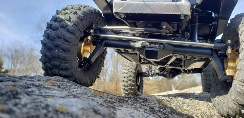 SuperShafty "CP44" STEERING Portal Custom Capra Axle Housings