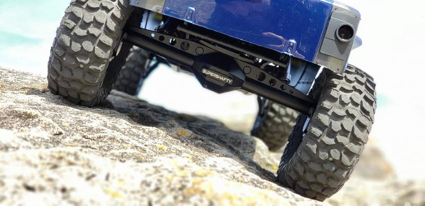 SuperShafty "CP44" STEERING Portal Custom Capra Axle Housings
