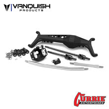VANQUISH AXIAL CAPRA CURRIE F9 FRONT AXLE BLACK ANODIZED