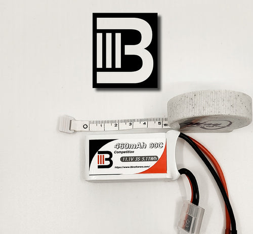 3BrothersRC Battery: 460mah 3S, XT30 Competition Lipo