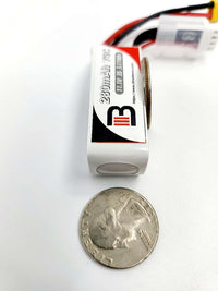 3BrothersRC Battery: 280mAh 3S, XT30 Competition Lipo
