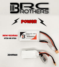 3BrothersRC Battery: 460mah 3S, XT30 Competition Lipo