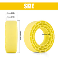 INJORA Silicone Rubber Inserts for 1.3" 68-72mm Tires