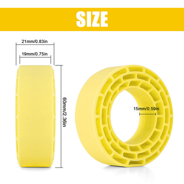 INJORA Silicone Rubber Inserts for 1.3" 68-72mm Tires
