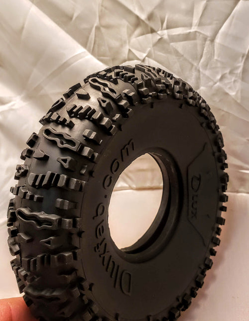 Dlux 5.75" Goat 2.2" Competition Tire, Red Dot - Sticky, Extra Soft (4)