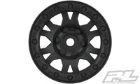 Pro-Line Impulse 1.9" Plastic Internal Bead-Loc 12mm Wheels (2), Black