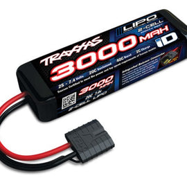 Traxxas 2S "Power Cell" 20C LiPo Battery w/iD Connector (7.4V/3000mAh)