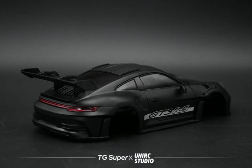 GT55 1/24 Scale GT3 RS Sports Car Body – Racing Edition – 109mm Wheelbase (Black)
