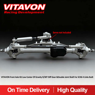 Vitavon Front Axle Kit w/ Double Joint Shaft for SCX6