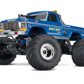 Traxxas BIGFOOT Classic w/LED Lights RTR RC Truck w/Battery & Quick Charger