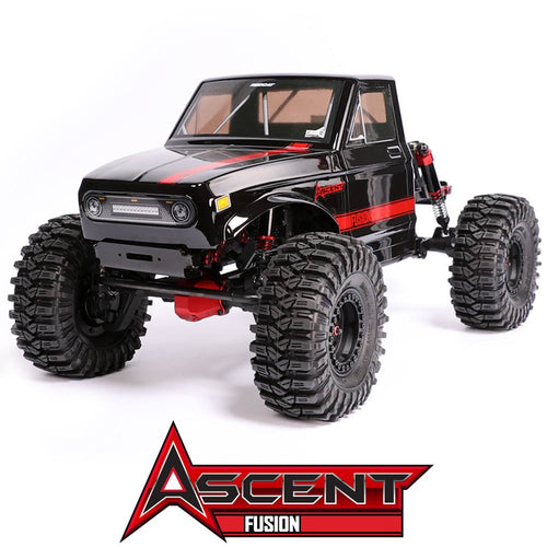 Redcat Ascent Fusion LCG 1/10 4WD RTR Brushless Scale Rock Crawler (Black) w/2.4GHz Radio
