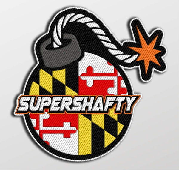 SuperShafty Velcro Maryland Flag/Bomb Patch