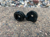 Dlux Brass Portal Cover, Capra/SCX10iii (2 pcs)
