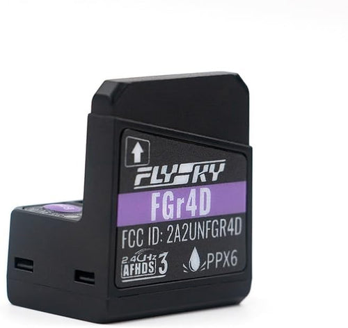 Flysky FGr4D 4-Channel AFHDS3 2.4GHz Receiver (Compatible w/ AFHDS3 Transmitters/Noble NB4)