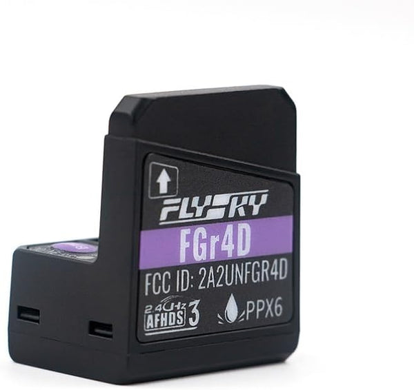 Flysky FGr4D 4-Channel AFHDS3 2.4GHz Receiver (Compatible w/ AFHDS3 Transmitters/Noble NB4)