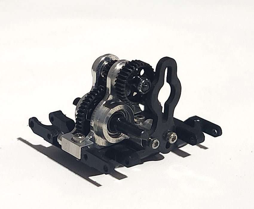 Dlux NOD24 Transmission for SCX24 w/ Upper Link Mounts