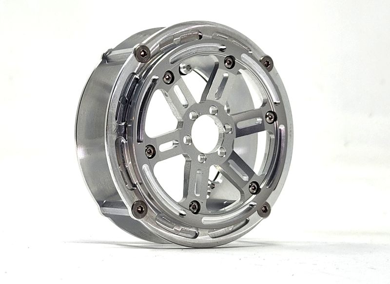DLUX (1pr) 2.2 Loaded Dice Beadlock Wheels + (1pr) 2.2 Loaded Dice Beadlock eXtreme Wheels