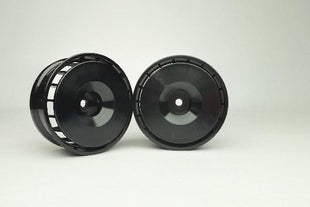 REVE D Drift Wheel GA18; 4mm Offset, Black (2)