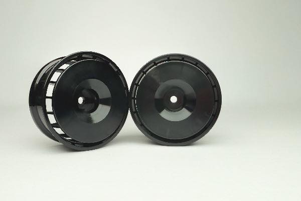 REVE D Drift Wheel GA18; 4mm Offset, Black (2)