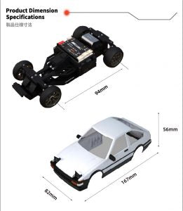 BM Hobby 1/28 X FR Legends Car – Key City Hobby
