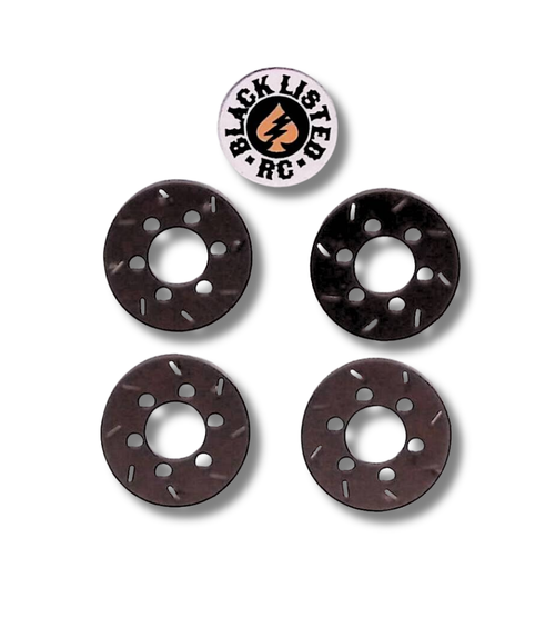 Blacklisted RC 1.9 Titanium Rotors (4)
