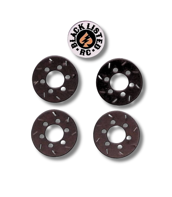 Blacklisted RC 1.9 Titanium Rotors (4)