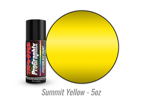 Traxxas PoGraphix Spray Paint, SUMMIT YELLOW (5 oz)
