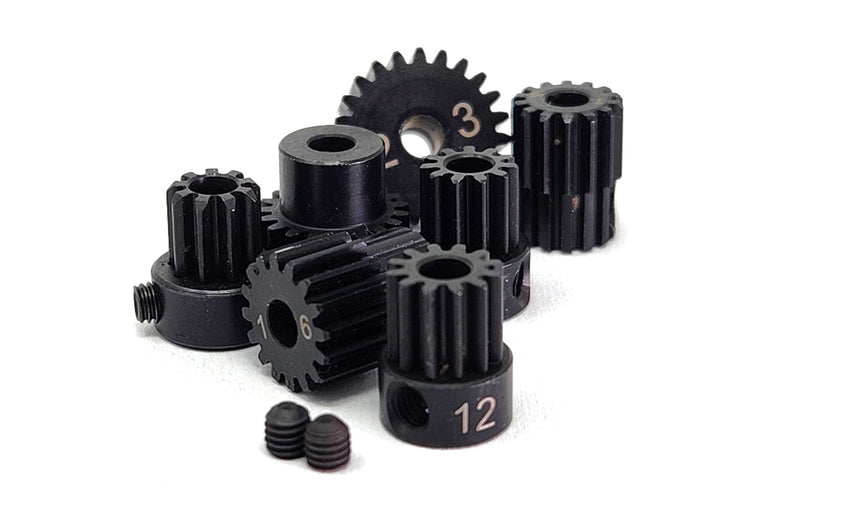 Dlux 48P 3.17 Bore Heat Treated Alloy Steel Pinions