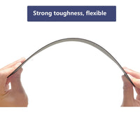 Flexible High Tensile Plastic Sheet .040 Thickness, 12in x 12in (Black)