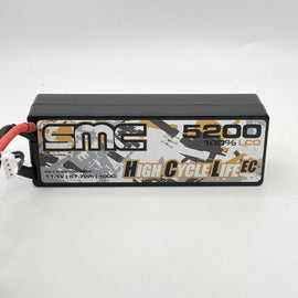 SMC 11.1V (3S1P) 5200mAh 100C Wired Hardcase Battery w/ EC3 Connector