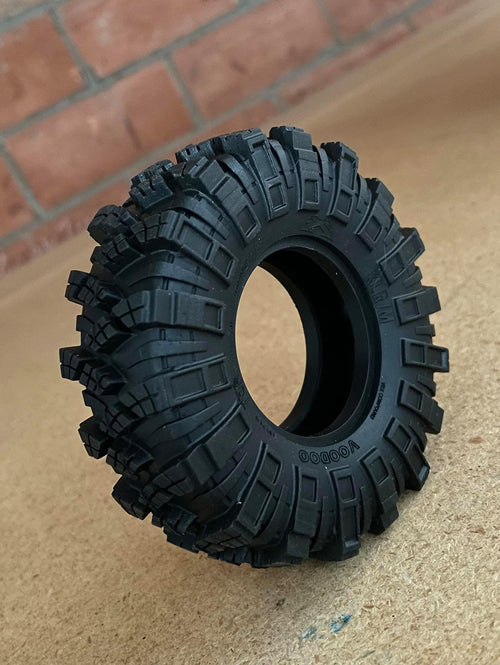 Team Ottsix Racing 4.19" Voodoo KLR/M 1.9" Crawler Tire (Red)