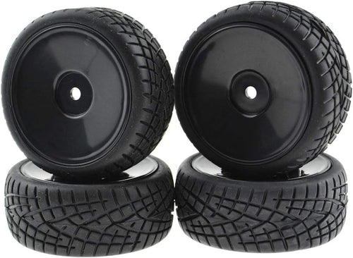 Rowiz On Road RC Tires for Touring Racing Cars (4), Black