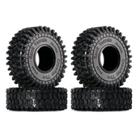 Injora Rock Terrain 64x24 Crawler Tires w/ Foams (4)