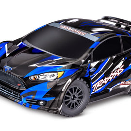Traxxas Blue 1/10 Scale Brushless Ford Fiesta ST Rally