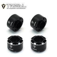 Treal 12mm Hex Hubs 1.9 Wheel Spacer Extension, Black (12mm)