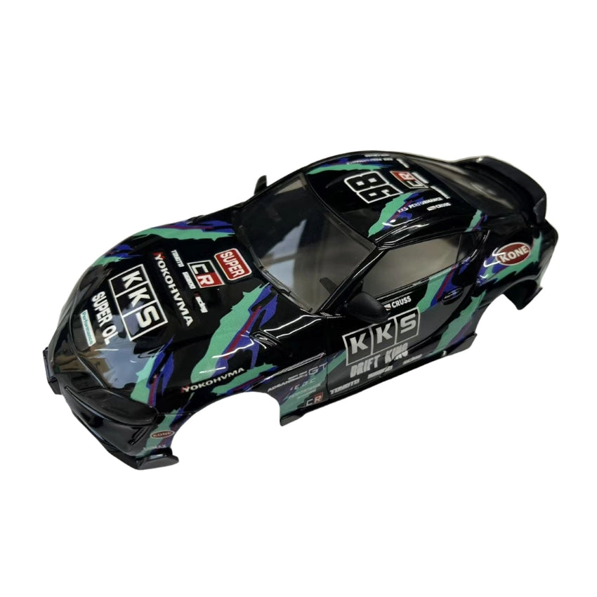 GT55 1/24 A90 Plastic Car Body Shell – 108mm Wheelbase (Black)
