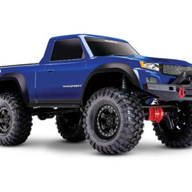 Traxxas TRX-4 Sport 1/10 Scale Trail Rock Crawler w/XL-5 HV ESC & TQ 2.4GHz Radio & Clipless Body, Blue