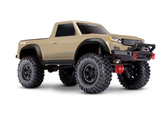 Traxxas TRX-4 Sport 1/10 Scale Trail Rock Crawler w/XL-5 HV ESC & TQ 2.4GHz Radio & Clipless Body, Tan