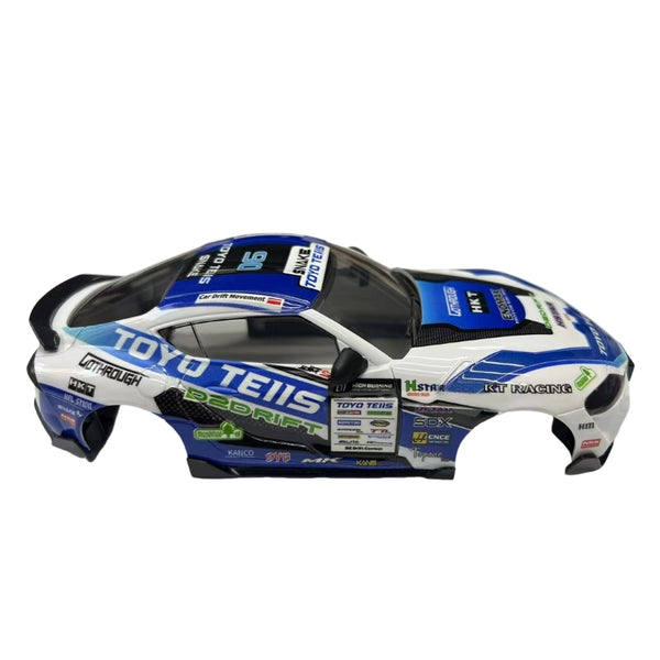 GT55 1/24 A90 Plastic Car Body Shell – 108mm Wheelbase (Blue/White)