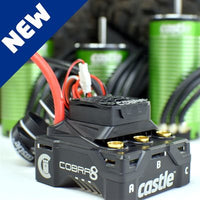 Castle Creations Cobra 8 6S 1/8 Scale Brushless Motor & ESC Combo (2650Kv) w/1512 Sensored Motor