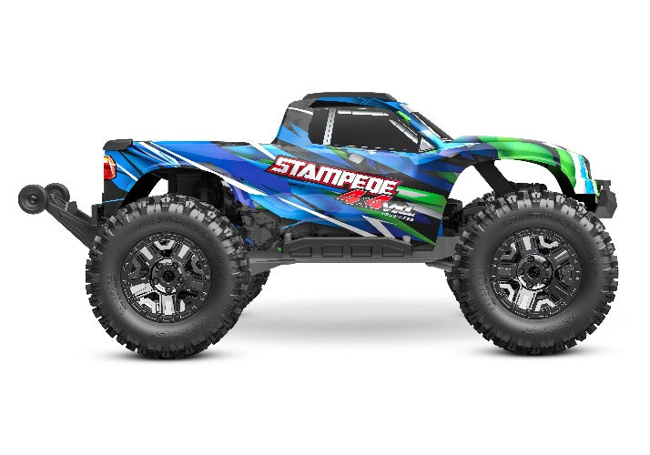 Traxxas Stampede® 4X4 VXL: 1/10 Scale 4X4 Monster Truck; Green