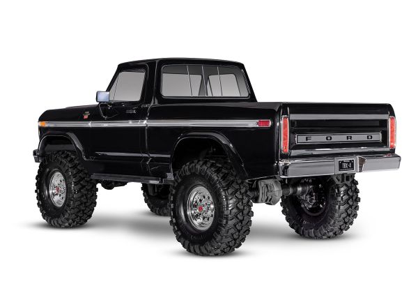 Traxxas TRX-4® BLACK 1/10 4WD RTR Scale & Trail® Rock Crawler w/Ford® F-150® Truck Body w/XL-5™ HV ESC & TQ™ 2.4GHz Radio