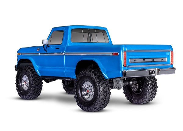 Traxxas TRX-4® BLUE 1/10 4WD RTR Scale & Trail® Rock Crawler w/Ford® F-150® Truck Body w/XL-5™ HV ESC & TQ™ 2.4GHz Radio