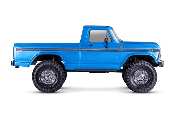 Traxxas TRX-4® BLUE 1/10 4WD RTR Scale & Trail® Rock Crawler w/Ford® F-150® Truck Body w/XL-5™ HV ESC & TQ™ 2.4GHz Radio