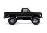Traxxas TRX-4® BLACK 1/10 4WD RTR Scale & Trail® Rock Crawler w/1979 Chevrolet® K10 Truck Body w/XL-5™ HV ESC & TQ™ 2.4GHz Radio