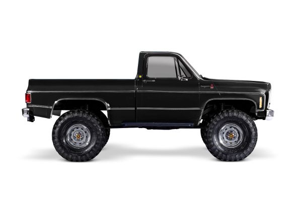 Traxxas TRX-4® BLACK 1/10 4WD RTR Scale & Trail® Rock Crawler w/1979 Chevrolet® K10 Truck Body w/XL-5™ HV ESC & TQ™ 2.4GHz Radio